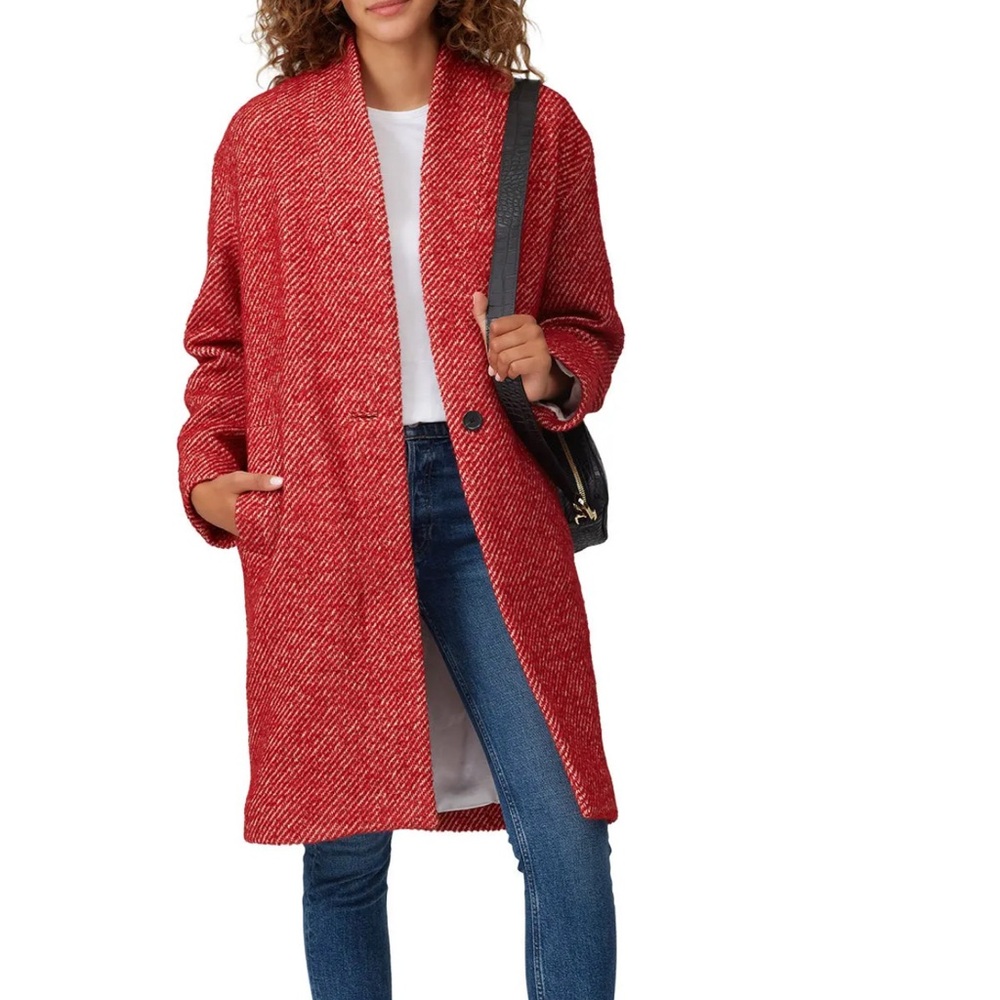 IRO Irinia 19W Tweed Coat EU 40 Medium